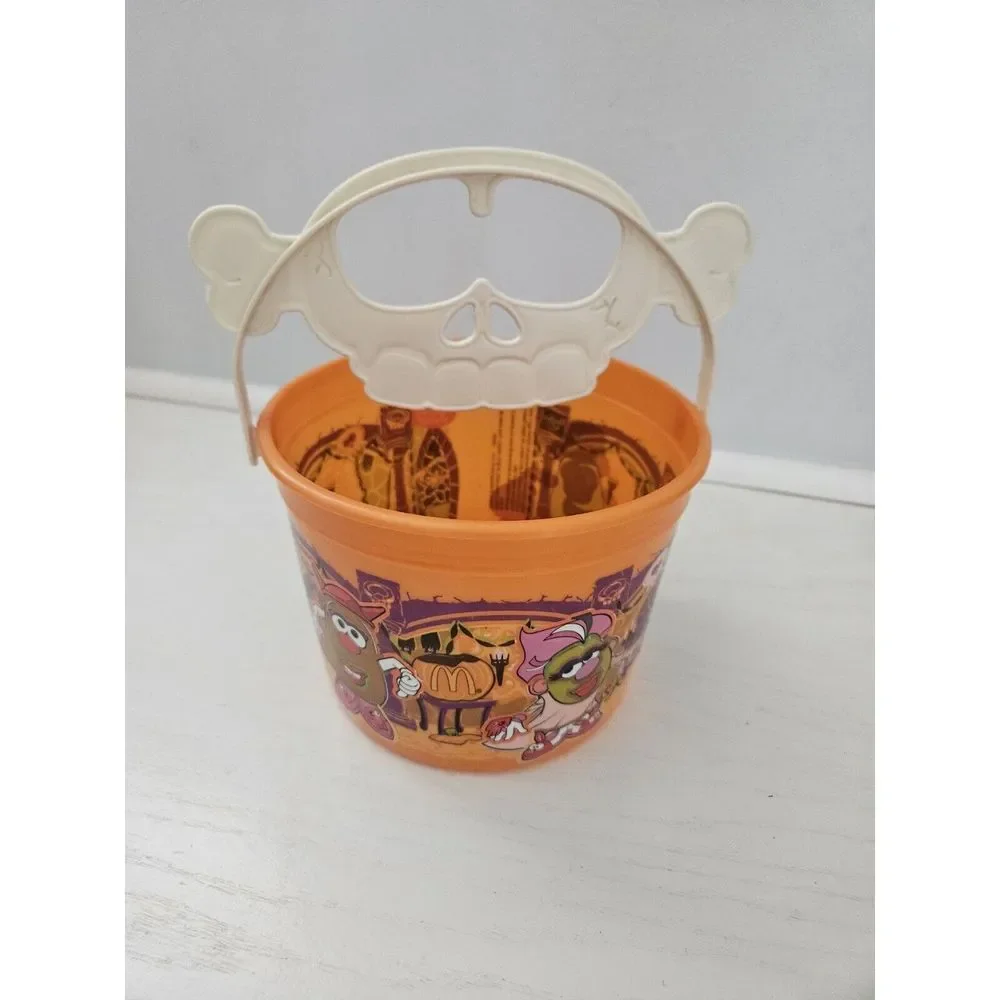 McDonald's Happy Meal Mr Potato Head Halloween Trick or Treat Pail Bucket 2010‎